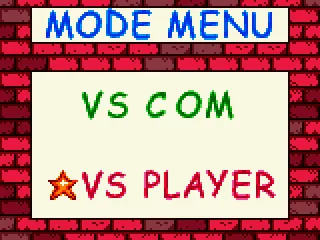 Choose your playing mode