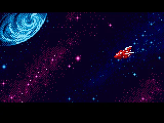 Starship piloted by Precis somewhere in space