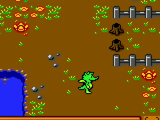 Tabaluga in the forest