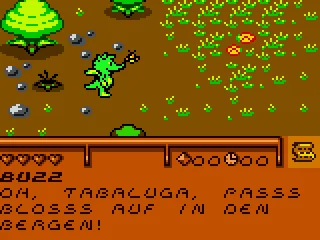 Tabaluga talking with