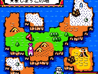 The world map in AC 4408. A highly compacted world compared to that of the first Tales of Phantasia.