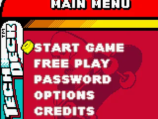 Main Menu