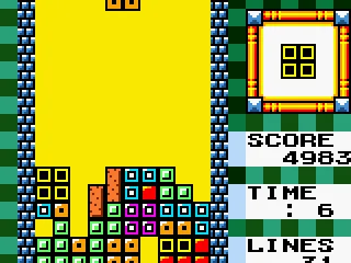 I would have had time to clear those lines as time is up.