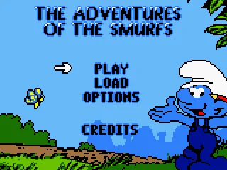 English Title Screen & Main Menu