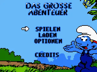 German Title Screen & Main Menu