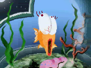 Cleopatra being kidnapped.