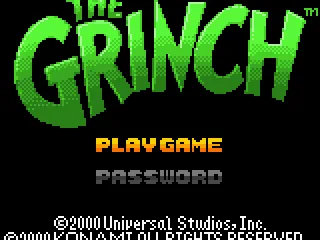 Title screen / Main menu.