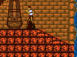 My, what a happy pillar!