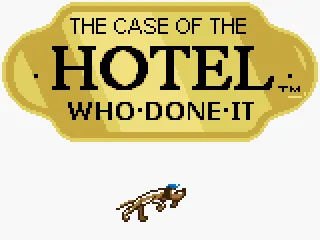 The Case of the Hotel Who-Done-It.