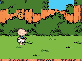 Now to cross the yard. Unlike the lst to levels,I must collect 14 items to exit.