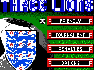 Title screen/main menu (UK)