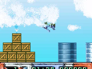 A civilian to rescue.