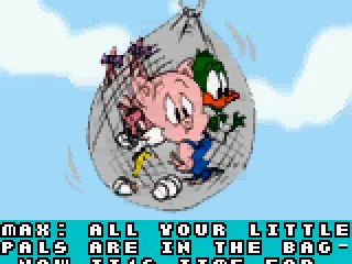 Intro:  Oh no!  Babs, Hamton and Plucky are captured!