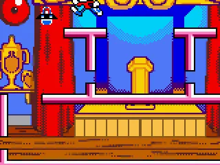 When you see a spaceship, hit that with your balls and they will turn into useful items