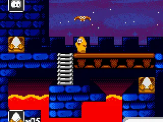 One of the castle levels