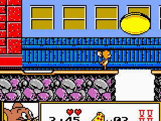 A moving coin on the street? Well, never mind. That's just one of the many obstacles in the game. Remember, in this situation, timing is key!