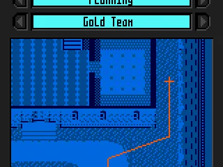 Planning mode.  This tells each team what route to run if you aren't controlling them.