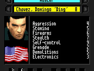 Select your roster.  You get eight people per mission