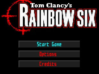 Title screen / Main menu.