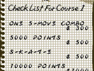 Here's a list of all things to do.