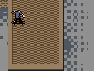 Jumping into the roof.