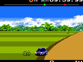 The car turned? This happens if you driving out of the track with high speed. Look out!