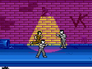 Avoiding more street thugs. (Game Boy Color)