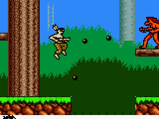 I'd better shoot him before going over there. (Game Boy Color)