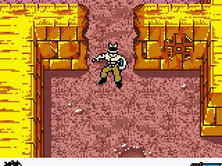 Exploring while armed with a knife