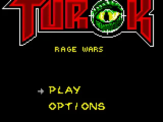Title screen / Main menu.