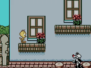 Push plants on his head.