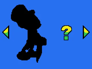 You can even get a secret character! Hmm I wonder who this is...