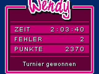 I won the tournament! Yay!