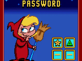 Completing a level rewards you with a password