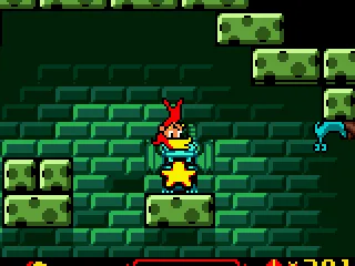 The slugs are not affected by gravity - tricky!