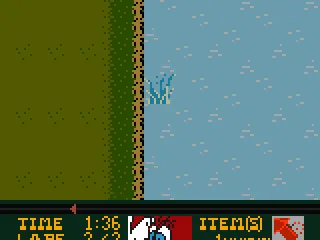 Also, mind the water hazards.