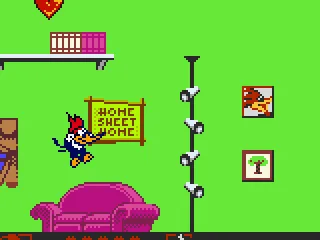 Sofa, useful for jumping