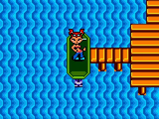 Guppi arrives on Xtreme Sports Island.