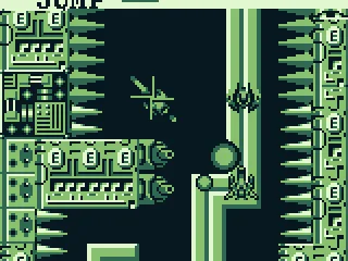 Futuristic level with spikes