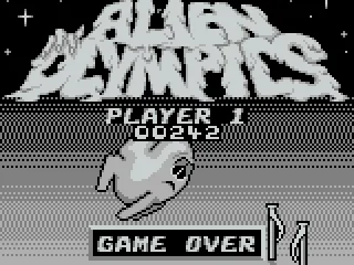 When the game is over, your final score is displayed