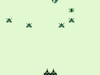 Galaga: I retrieved my fighter. Now I have double fighters.