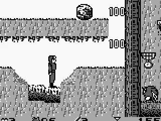 So we have to use the lower path with bouncy blocks.