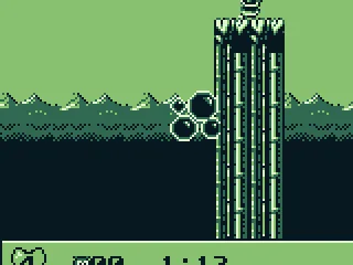 I missed the platform and lost a life.