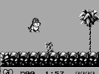 Our hero... jumps...