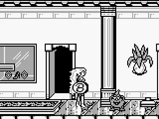 Barbie is carrying a power-up which can be thrown to remove one enemy.