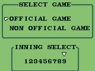 Select Game (Baseball Kids)
