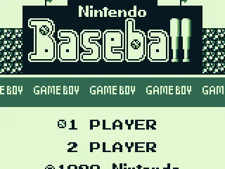 Title screen/main menu