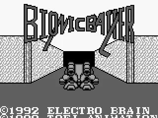 Bionic Battler title screen