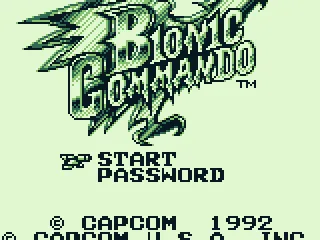 Title screen/main menu