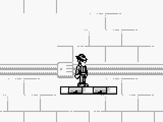 Ride the platform across the gap